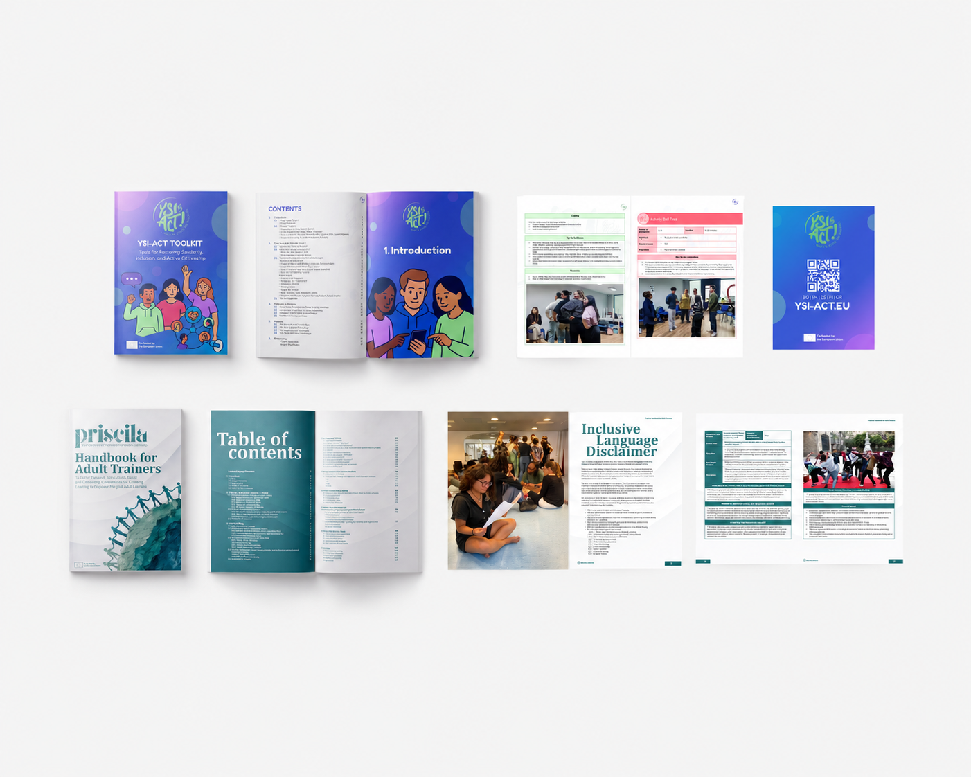 Diseño editorial en proyectos Europeos, por Rubén Romo Design para La Xixa
