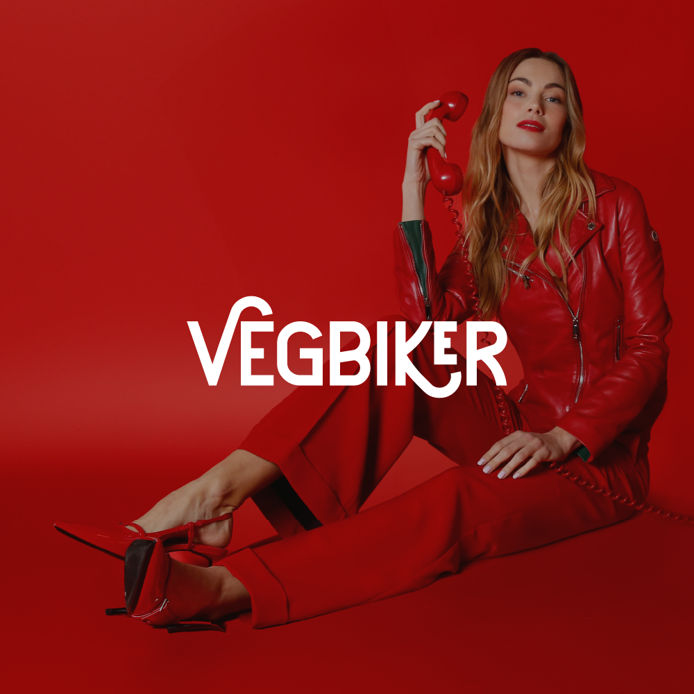 Diseño gráfico y fotoretoque en proyecto de moda, por Rubén Romo Design para Vegbiker